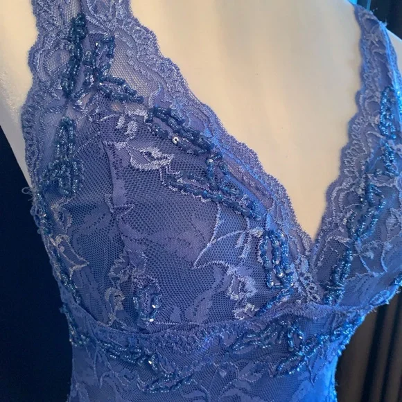 SOLD Le Chateau Women’s Beaded Dress Top 🌺 Size XS (extra small) - Picture 2 of 13